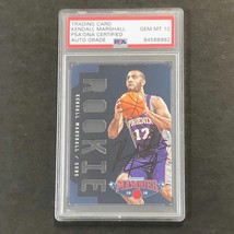 2012-13 Panini Marquee #378 Kendall Marshall Signed Card AUTO 10 PSA Slabbed RC - £39.49 GBP