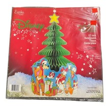 1987 Eureka Disney Characters 12&quot; Christmas Honeycomb Tissue Centerpiece - £14.41 GBP