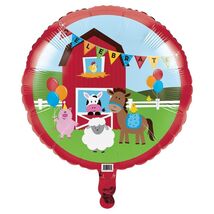Farmhouse Fun Balloon (1) - Birthday Party Supplies - $2.44