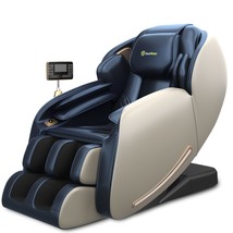 Real Relax F6 Full Body Zero Gravity SL Track Armrest Keycut Heat Massage Chair  - £1,162.65 GBP