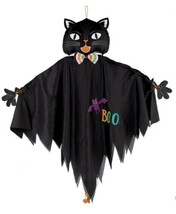 4 ft Tall Hanging Black Cat Decoration (t) - £55.52 GBP