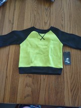 Energy Zone Size 12 Months Yellow And Black Sweatshirt - $19.79