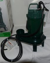 Zoeller 12610001 1/3 HP 88GPM 115 Volt Cast Iron Sewage Sump Pump image 4