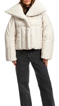 Acne Studios puffer jacket in Beige - £406.58 GBP