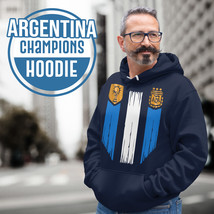 Argentina Golden Champions FIFA World Cup 2022 Navy Hoodie  - £36.64 GBP+