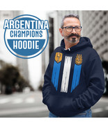 Argentina Golden Champions FIFA World Cup 2022 Navy Hoodie  - $62.90 CAD+