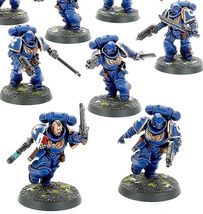 Primaris Assault Intercessors Warhammer 40K Indomitus 5 Space Marines Ch... - $20.66