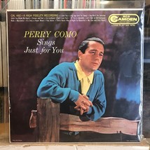 [POP]~EXC LP~PERRY COMO~Sings Just For You~[Original 1958~RCA~CAMDEN~MON... - $7.91