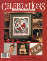 Celebrations to Cross Stitch and Craft Magazine Premier Issue 1989 - $4.99
