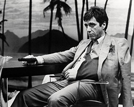 Al Pacino Seated As Tony Montana Scarface 16x20 Canvas Giclee - £55.81 GBP
