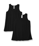 Marky G Apparel Boys&#39; Big Flowy Racerback Tank-2 Pack Black Size Small New - $169.87 MXN