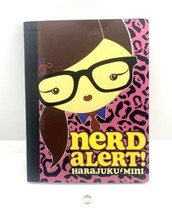 Harajuku  Mini Composition Notebook Nerd Alert 10&quot; School Supplies A - £7.73 GBP