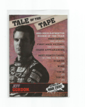 Jeff Gordon 2010 Wheels Main Event Tale Of The Tape Insert Card #TT9 - £3.92 GBP