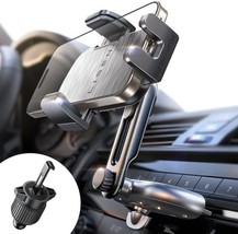 Adjustable CD Slot Phone Mount for Car - Ultra Sturdy Holder for iPhone 16 Pro - $39.59