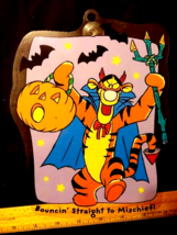 1990s Halloween Diecut Disney Tigger Bouncin  Straight to Mischief! Paper Magic - £7.99 GBP