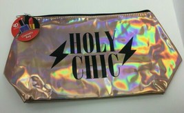 Royal Deluxe Accessories &quot;Holy Chic&quot; Printed Zippered Cosmetic Bag/Pouch - £7.88 GBP