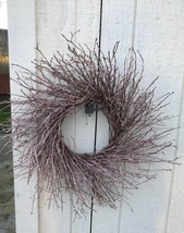 Wreath decor, handmade Wreath, Country Home Decorations, Twigs Wreath, W... - £59.43 GBP+