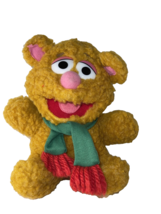 Muppets Plush Stuffed Animal Fozzie Bear Collectibles 1987 Jim Henson 8&quot; - £6.21 GBP