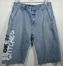 Marithe + Francois Girbaud Men’s Jean Shorts, Blue Denim, Size 34, CSM - 10171 - £37.59 GBP