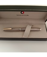 Sheaffer Imperial Sterling Silver Fountain Pen Made in USA - Diamond Pat... - $294.90