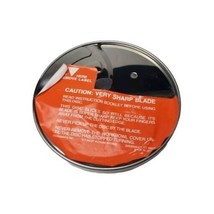 Cuisinart DLC-844TX 4mm Disc Slicing Blade Replacement DLC-8 - $235.42 MXN