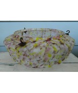 Czech Spatter, End of Day,  Art Deco Hanging Light Globe - $1,606.29 MXN