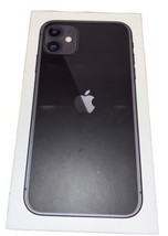 Black iPhone 11 Empty Box w/plastic insert to hold iPhone &amp; Instructions... - £7.46 GBP