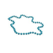 Child’s Acrylic beads no closure 22 inches - £9.37 GBP