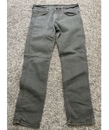 Levis 511 Mens Size 32 (Actual 32X29) Gray Slim Straight Leg Denim Jeans - $22.13