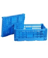 QTJH Collapsible Storage Bin/Containe，43 Liter Transfer boxcrate Transit... - $49.49