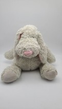 G by GUND Plush Puppy Dog RARE Pink Nose &amp; Ears Soft Stuffed Animal  Toy 18&quot; HTF - £71.92 GBP