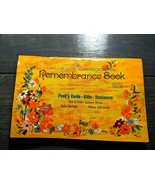 Vintage 1969-1970 Pocket Calendar Buzza Cardoza Remembrance Planner Date... - $283.22 MXN
