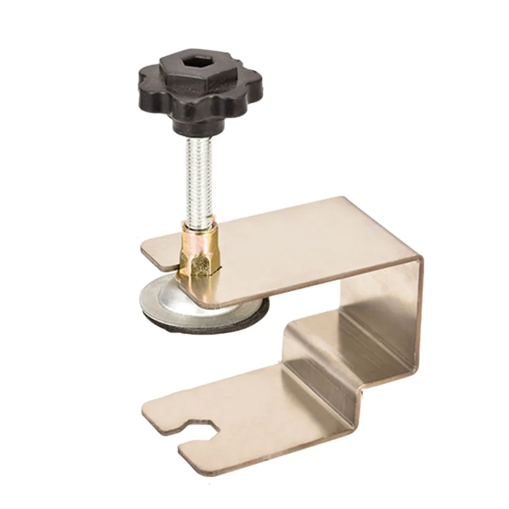 1Pc Drawer Front Installation Clamp Stainless Steel Heavy Duty Clip For ... - $40.47