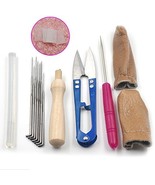 Fujiyuan 1 box Needles Felting Starter Kit Wool Felt Tool Mat Finger Cot... - $150.22 MXN
