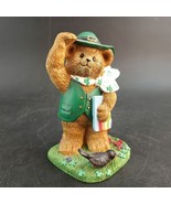 Danbury Mint Calendar Teddy Bear Figure, Limited Edition OBO : MARCH - $280.80 MXN