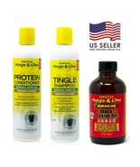 Jamaican Mango - Tingle Shampoo, Protein Conditioner &amp; Black Castor Oil Set - $36.66 CAD+