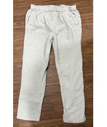 Outerknown  Corduroy Utility Pants Men&#39;s XL Size 36 Beige Cotton Pull On - $35.99