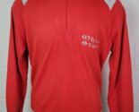 Vintage Champion Mens Ohio State Buckeyes OSU 1/4 Zip Sweatshirt XL - £23.74 GBP