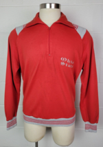 Vintage Champion Mens Ohio State Buckeyes OSU 1/4 Zip Sweatshirt XL - £23.37 GBP