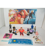 Wreck-It Ralph Movie Deluxe Figure Toy Set of 13 with 10 Figures and More! - £12.78 GBP