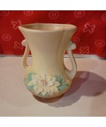 Vintage Hull L-4 6 1/2 Wildflower Vase Pottery Art Double Handled USA Li... - £29.87 GBP