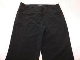 Arden B. Women&#39;s ladies Pants Slacks Size 1 Black Flat Front GUC Pre-owned - £16.12 GBP