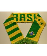 Official License Product Soccer Scarf WORLD National Soccer Team BRASIL - $34.28 CAD