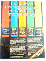 1983 Color Ad CBS Elecronics Video Games Gorf, Blue Print, Wizard of Wor - £6.37 GBP