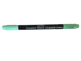 Stampin Up Stampin Write Marker Mint Melody Dual Tip Brush and .5mm Stam... - £3.19 GBP