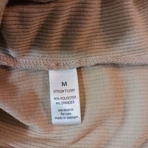 Active USA T12391 Women's Brown Short Sleeve Top Size Medium  image 5