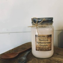 New Vanilla Buttercream Crunch Soy Jar Candle - $28.00