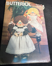 Butterick Craft Pattern #428 - 23” Doll &amp; Clothes, Uncut - $6.92