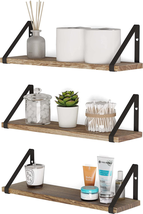 Wallniture Ponza Floating Shelves for Wall, Laundry Room and Bathroom Storage Sh - £29.81 GBP