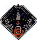 Human Space Flights Ax-3 #2 Crew Dragon Freedom USA Iron On Embroidered Patch - $25.99 - $69.99